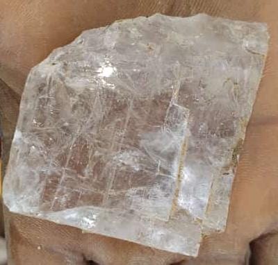 Selenite / gypsum specimen.